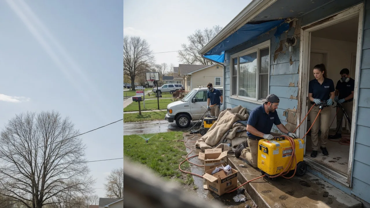 Basement Flood Cleanup in Gilliam, LA near me